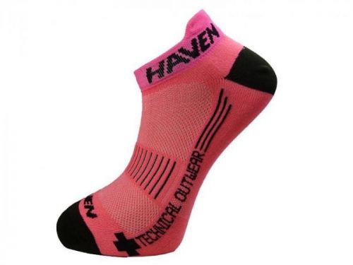 Ponožky Haven Snake Neo 2 ks - růžové-černé, 8-9