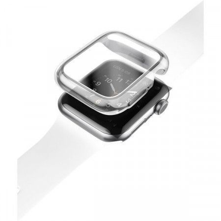 UNIQ Garde Hybrid TPU+PC pouzdro Apple Watch Series 4 (44mm) čiré