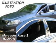 Větrné clony - ofuky oken (deflektory, plexi), VW BORA, 4 dveř., 1998-2005