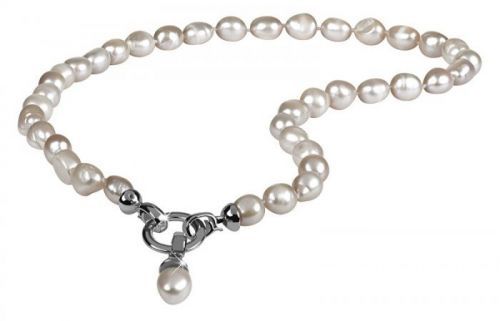 JwL Luxury Pearls Náhrdelník z pravých bílých perel JL0559