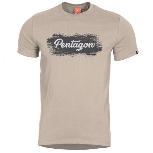 Tričko Pentagon Grunge - béžové, XXL