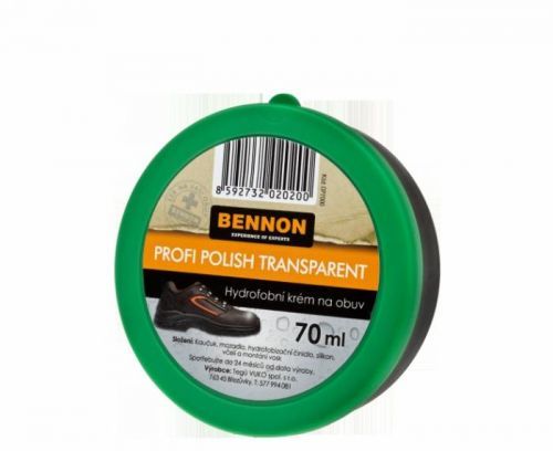 Krém na obuv Bennon Profi Polish 70 g - průhledný