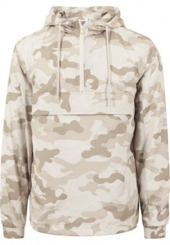 Bunda Urban Classics Pull Over Windbreaker - desertstorm, XXL