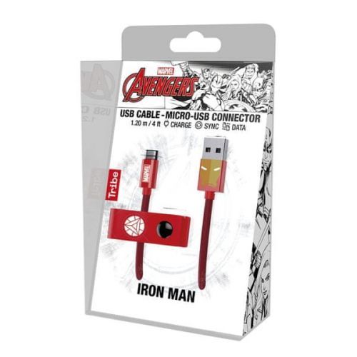 Micro Usb Kabel - Iron Man (120 Cm)