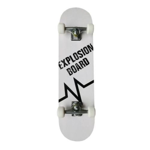 Master Skateboard Explosion Board - Bílý