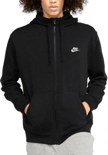 Mikina s kapucí Nike M NSW CLUB HOODIE FZ BB