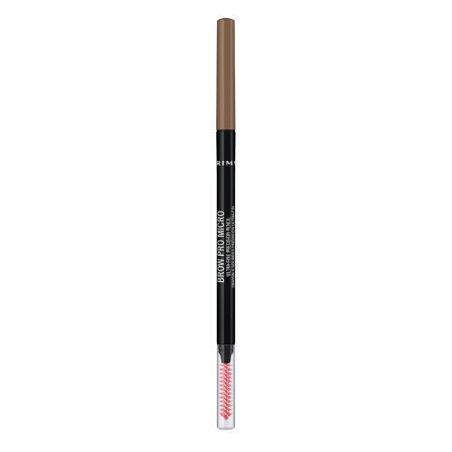 Rimmel Voděodolná tužka na obočí Brow Pro Micro (Ultra-Fine Precision Pencil) 0,09 g 002 Soft Brown