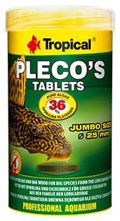 Tropical Pleco's Tablets Jumbo size 50ml