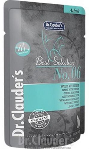 Dr.Clauder's kaps. Best Selection Adult No.6 Wild mit Kürbis 85g