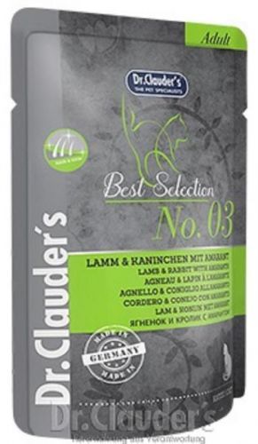 Dr.Clauder's kaps. Best Selection No.3 Lamm & Kaninchen mit Amarant 85g