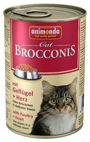 Brocconis Cat drůbež a srdce 400g