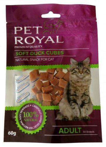 Pet Royal Cat Soft kachní kostky 60g
