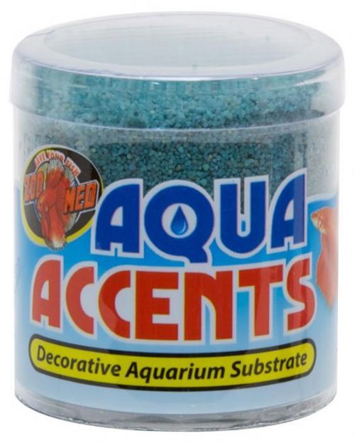 Zoo Med Aqua Accents akvarijní písek tmavě zelený 225g