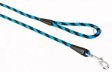 Vodítko lano Spirála černo-modré  1,4×150cm