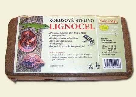 Kokosové stelivo LIGNOCEL 650g