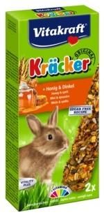Vitakraft Kräcker Original králík med & špalda 2ks