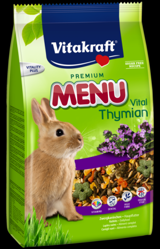 Vitakraft Menu Vital Thymian králík 1kg