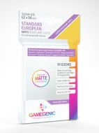 Gamegenic Matte Standard European Sleeves (62x94mm) - Clear (50)