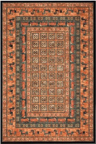 Osta luxusní koberce Kusový koberec Kashqai (Royal Herritage) 4301 500 - 67x130 cm Červená