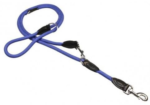 Vodítko lano přepínací modré 1,2×240cm