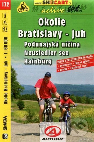 Okolie Bratislavy - juh 1:60 000 -