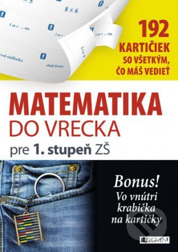 Matematika do vrecka pre 1. stupeň ZŠ -