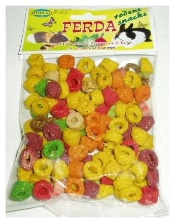 Ferda kroužky mix 80g