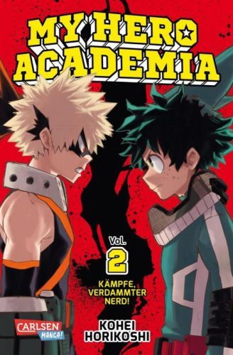 My Hero Academia 02 (Horikoshi Kohei)(Paperback)(v němčině)