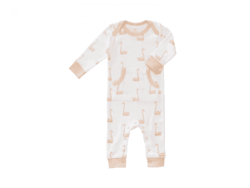 Fresk Dětské pyžamo Swan pale peach, newborn