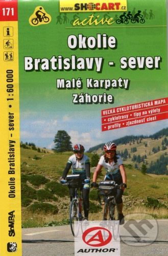 Okolie Bratislavy - sever 1:60 000 -