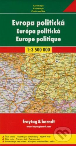Európa politická 1:3 500 000 -