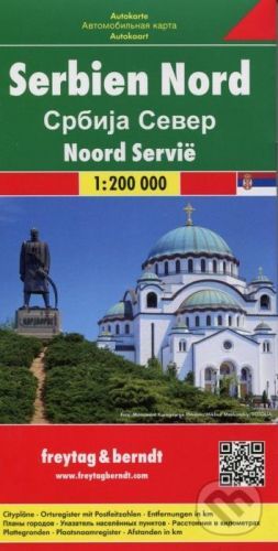 Serbien Nord 1:200 000 -