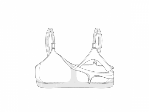 Medela Podprsenka kojící CINDY, vel. S bílá