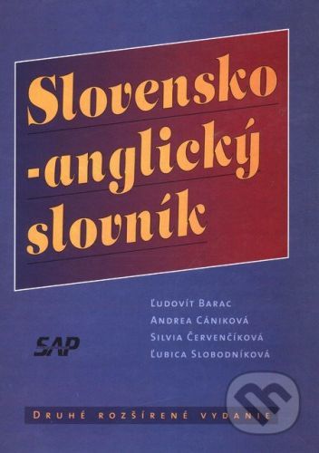 Slovensko-anglický slovník - Ľudovít Barac a kol.