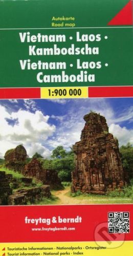 Vietnam, Laos, Kambodscha 1:900 000 -