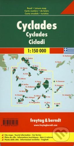 Cyclades 1:150 000 -