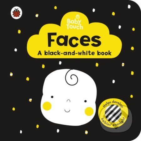 Baby Touch: Faces: a black-and-white book - Lemon Ribbon Studio (ilustrácie)