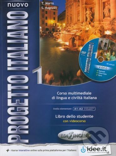 Nuovo Progetto Italiano 1: Libro dello studente + DVD - T. Marin, S. Magnelli