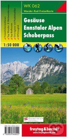 Gesäuse – Ennstaler Alpen – Schoberpass, Wanderkarte 1:50 000 -