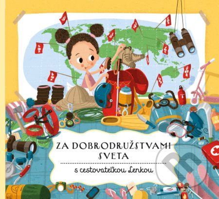 Za dobrodružstvami sveta s cestovateľkou Lenkou - Helena Haraštová, Jakub Cenkl (ilustrácie)