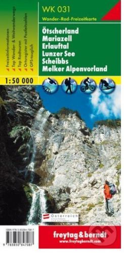 Ötscherland – Mariazell – Erlauftal – Lunzer See – Scheibbs – Melker Alpenvorland, Wanderkarte 1:50 000 -