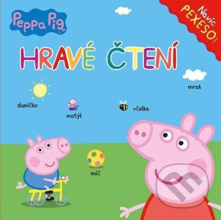 Peppa Pig: Hravé čtení s pexesem -