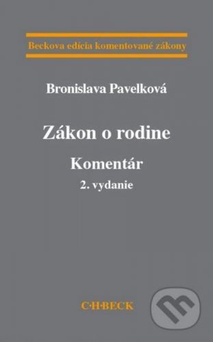 Zákon o rodine - Bronislava Pavelková