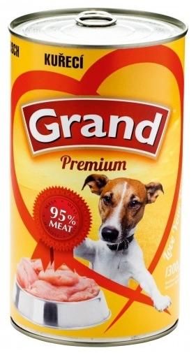 Grand Premium konzerva kuřecí 1300g