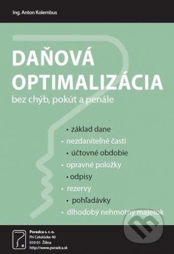 Daňová optimalizácia - Anton Kolembus