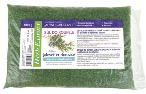 Vivaco Herb extrakt Koupelová sůl Jalovec a Borovice 1 Kg