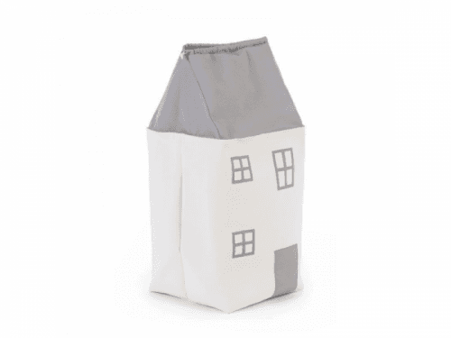 Childhome Box na hračky Dům Grey Off White