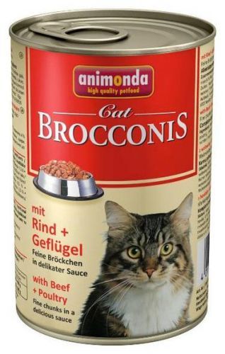 Brocconis Cat hovězí a drůbež 400g