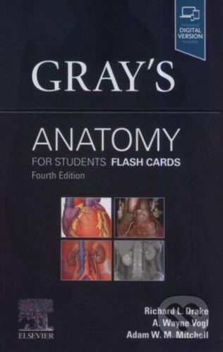 Gray's Anatomy for Students - Flash Card - Richard L. Drake a kol.