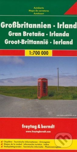 Veľká Británia, Irsko 1:700 000 -